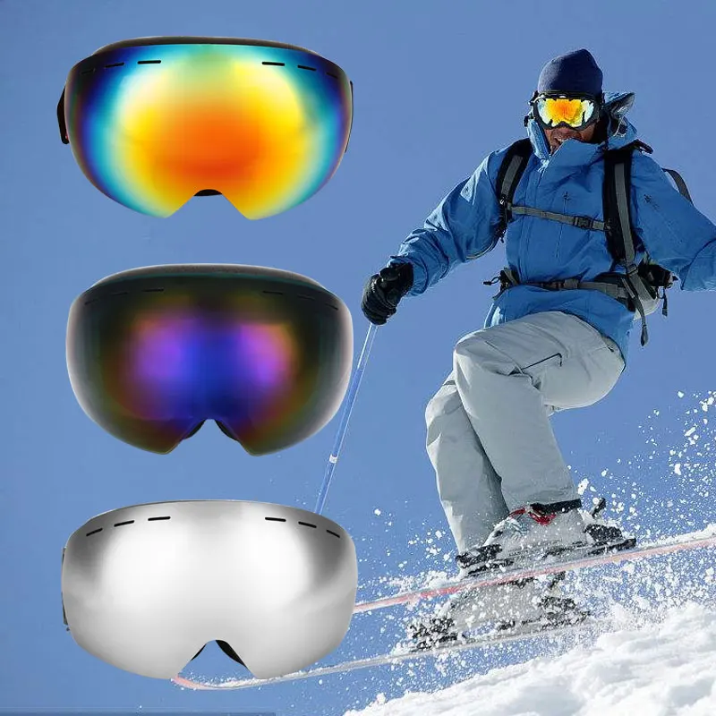 Goggles Wind Mirror H018 Snow Mountain Game Ski Goggles Riding Anti Fog Windproof Snowboard Snowmobiling Outdoors Durable