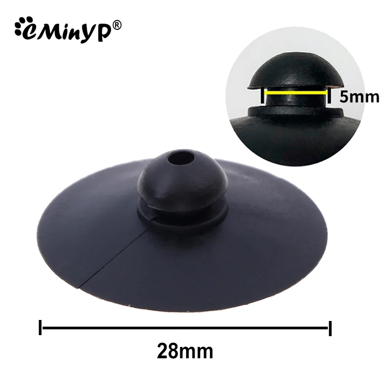 Silicone Fish Tank Suction Cup For Airline Tubing Breeding Divider 10Pcs Soft Aquarium Submersible Pump Sucker Holder Black aquarium suction cup aquarium clip holders aquarium hose holder rubber suction cup holders aquarium clip holder