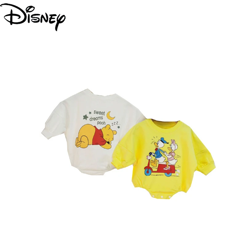 Disney Pooh Bear Donald Duck Daisy Baby Cotton Long Sleeve Triangle Bag Fart Clothes Romper Climb 0 2 Years Old Aliexpress Disney Pooh Bear Donald Duck Daisy Baby Cotton Long Sleeve Triangle Bag Fart Clothes Romper Climb 0 2 Years Old Aliexpress