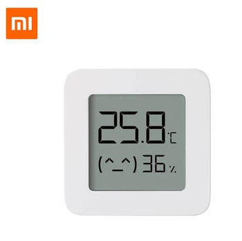 

Xiaomi Mijia Smart Thermometer 2 Bluetooth Temperature Humidity Sensor LCD Digital Hygrometer Moisture Meter work with Mijia APP