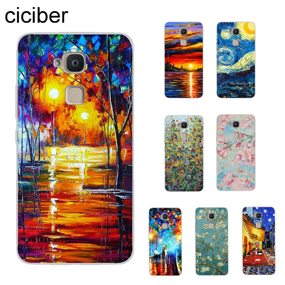 Чехол ciciber Van Gogh для BQ Aquaris C U2 U X5 V VS X2 X Lite Pro Plus E5 E4.5 M5 M5.5 мягкий чехол телефона чехлы