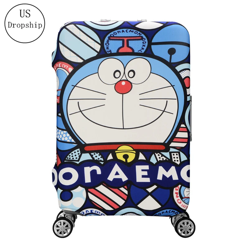 

Travel Suitcase Protective Trunk Covers Apply To 18~30 Inch suitcase dust cover Shell elasticity Stretch Trolley Case Dust Cover