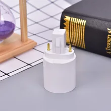 PBT G23 к E27 E26 Цоколь светодиодный галогенный светильник лампа 1 шт. переходник патрон преобразователь