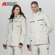 Большой опыт Сноуборд костюм для мужчин и женщин костюм корейский Толстый водонепроницаемый дышащий лыжные брюки лыжное снаряжение