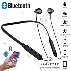 Беспроводные Bluetooth наушники мини Handsfree водонепроницаемые наушники для спорта, бега Bluetooth гарнитура с микрофоном для смартфона