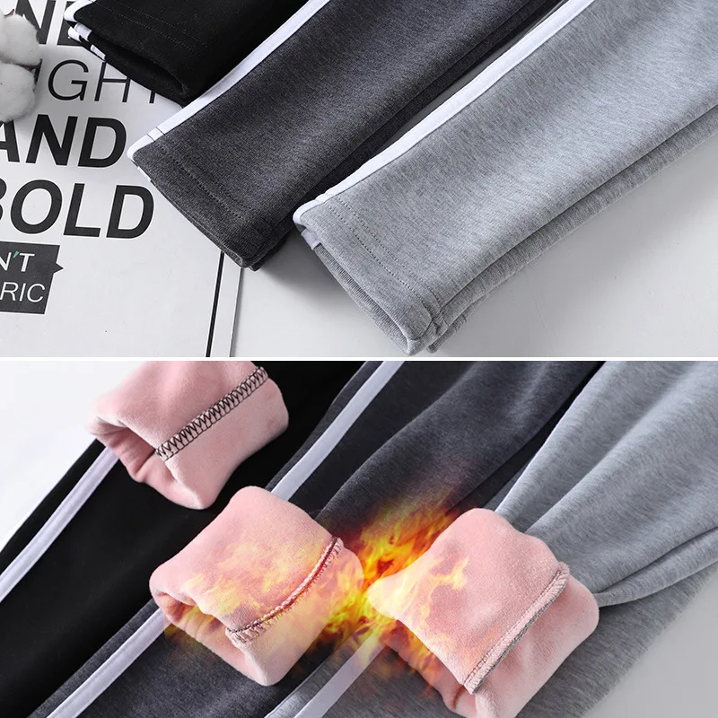 Warm Winter Maternity Leggings For Pregnancy Nursing Belly Thick Velvet Pencil Pants For Pregnant Fitness Casual Clothes 6