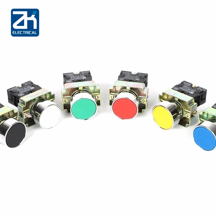 22mm Momentary Push Button Switch 600v 10a Xb2-ba31 Xb2-ba42 Xb2-ba51 Xb2-ba61 Xb2-ba21 No Nc