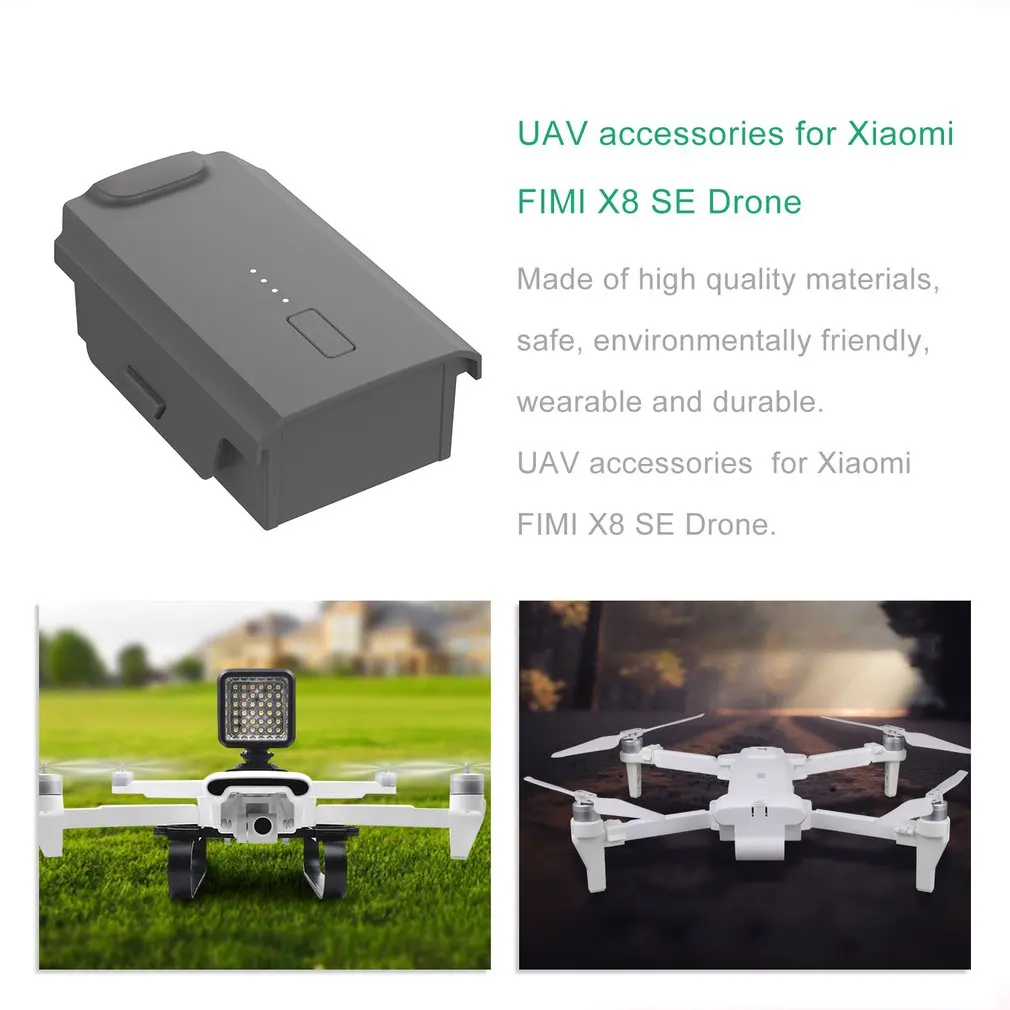 11,4 в 4500 мАч Липо батарея Замена аккумуляторных батарей для FIMI X8 SE FPV RC Дрон запасные части Аксессуары