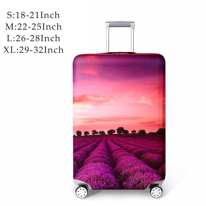 Luggage Cover 9 Защитный чехол для чемоданов эластичный уплотненный дорожный мешок для пыли багажные Чехлы аксессуары защитный чехол для костюма чехол 112 - Цвет: Luggage Cover 9