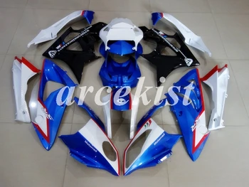

New ABS Motorcycle Fairings Kits Fit For BMW S1000RR 09 12 13 14 HP4 2009 2010 2011 2012 2013 2014 Bodywork set Blue white
