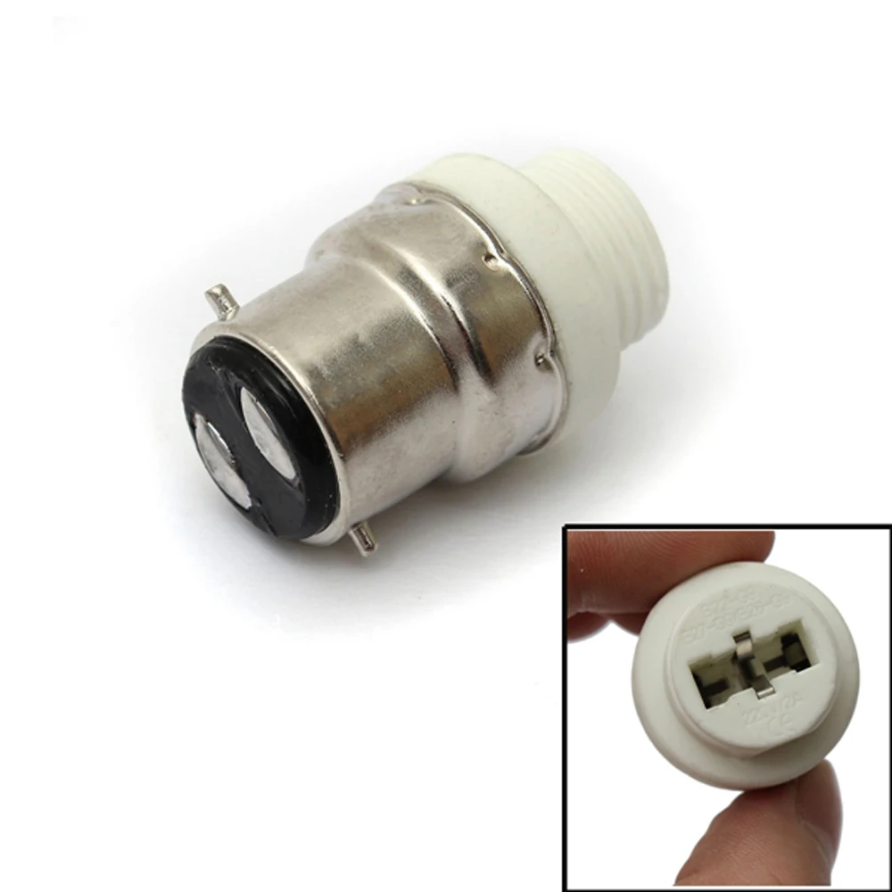 High Quality BC B22 To G9 Light Bulb Adaptor Lamp Socket Converter Holder Connector