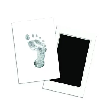 

Non-toxic Baby Handprint Footprint Inkless Touch Ink Pad DIY Photo Frame Decor for 0-6 Months Baby Handprint or Footprint