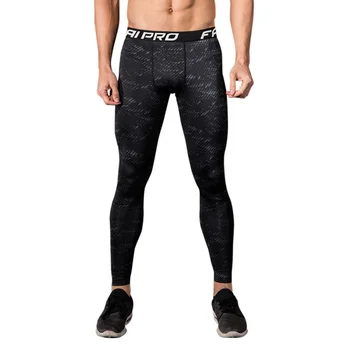 

Compression Tight Long Pants Black Trousers Men Joggers Running Trousers Slim Fit Mallas Fitness Pants