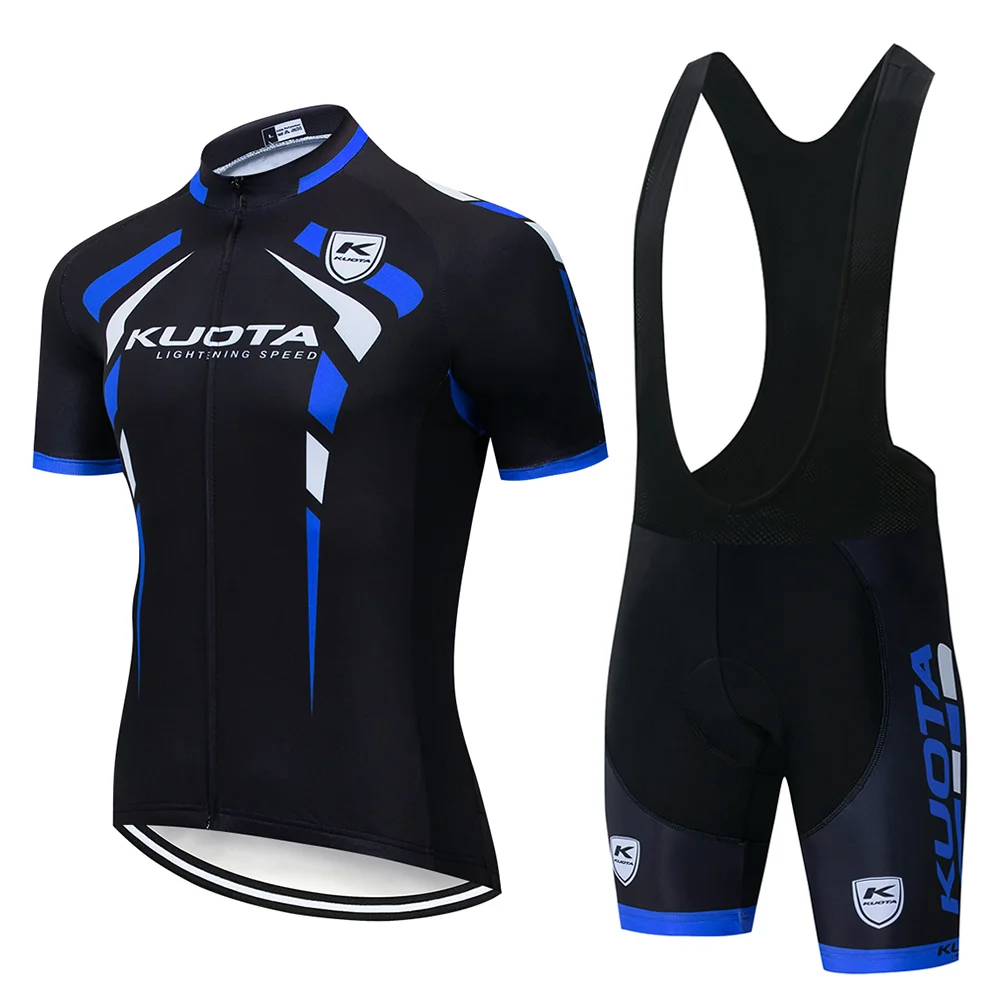 Shorts suit KUOTA Pro team майки для велоспорта летняя быстросохнущая велосипедная Одежда дышащая велосипедная одежда мужской открытый костюм с короткими рукавами - Цвет: Shorts suit