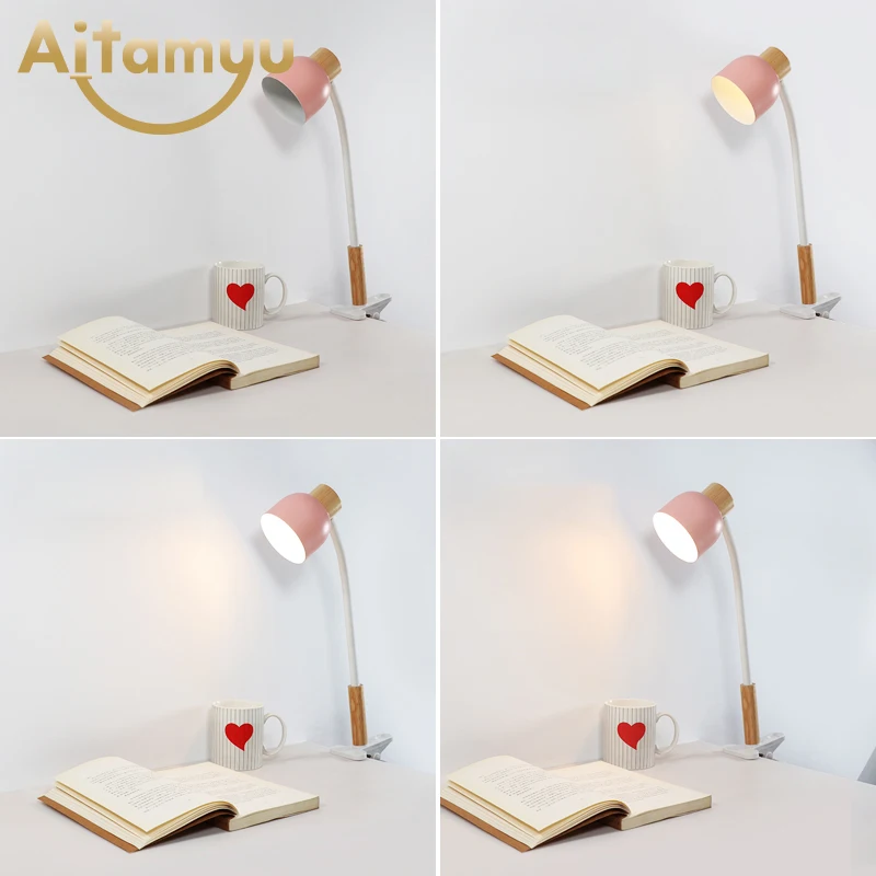 Нордическая Настольная лампа с деревянным основанием с USB диммером настольная лампа Deco Luminaria для спальни