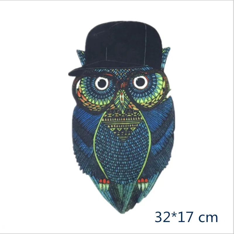 

Fashion Hat Accessories Owl Hot Transfer Printing Hot Stamping DIY Cloth Paste