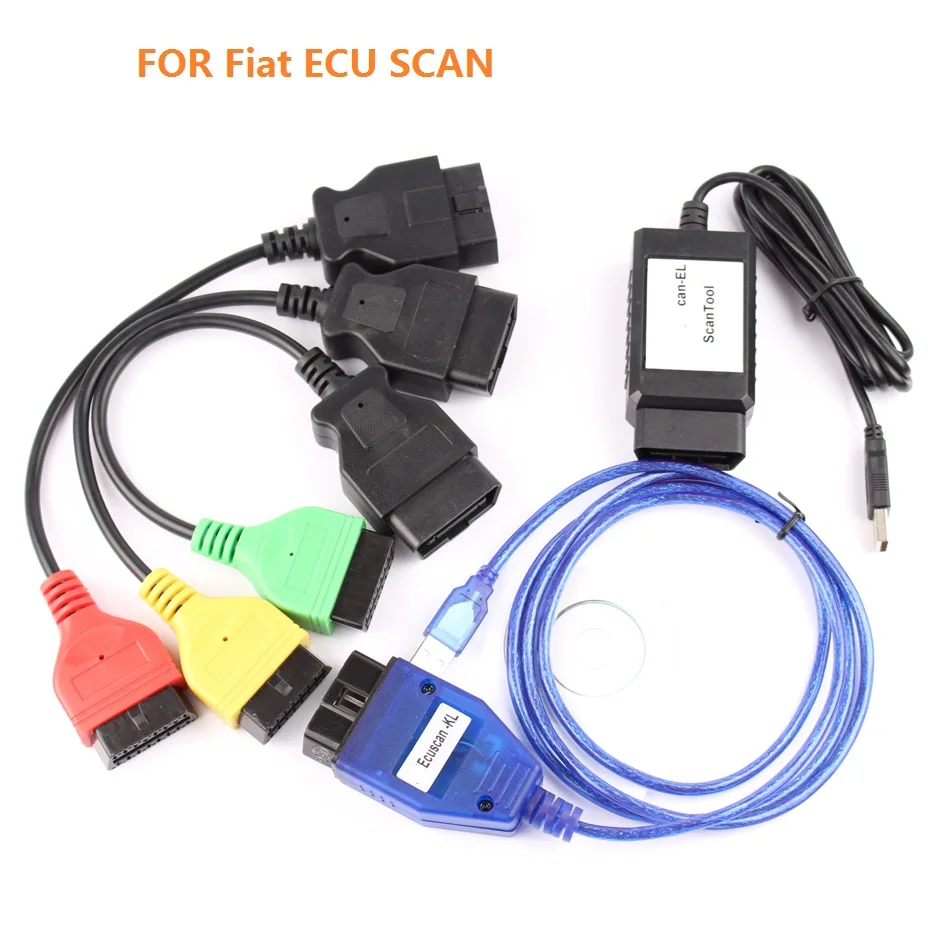Профессиональный Fi на ECU Сканирование Диагностические Кабели приводит MultiECUScan