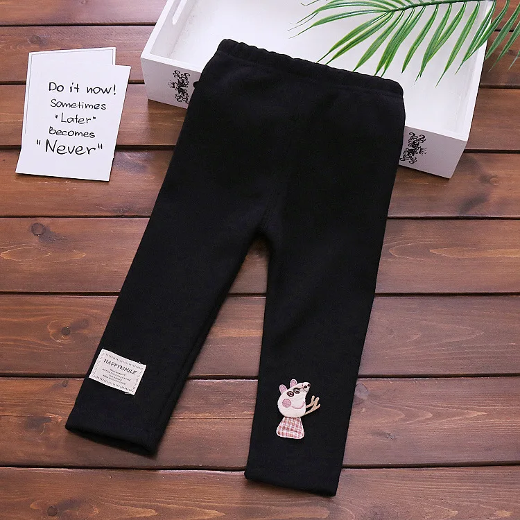 Леггинсы для маленьких девочек, Длинные вельветовые штаны для малышей, теплые обтягивающие штаны, стиль, зима