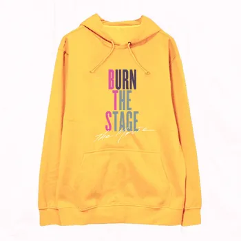 

Kpop Bangtan Boys Burn The Stage Concert Same Hoody Unisex Autumn Winter Fleece Suit Long Sleeve Hoodie Outerwears Tops