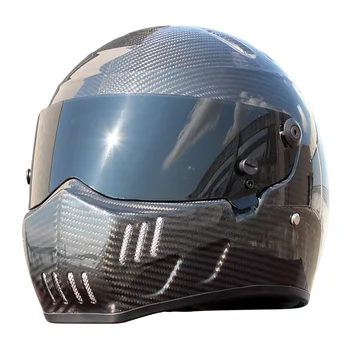 

Carbon fiber ATV-6 TOP Gear StarWars Simpson Stickers Model Motorcycle helmet Racing Moto Full Face Helmets casco capacete