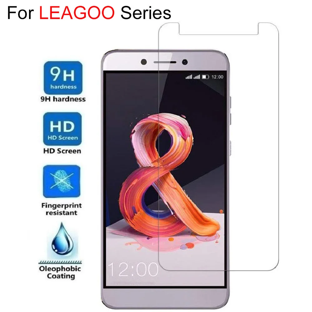 

9H Tempered Glass For LEAGOO S11 S10 S9 S8 Pro T8 T8S Z5 Screen Protector For LEAGOO KIICAA Power 2 5 X Rover Protective Film