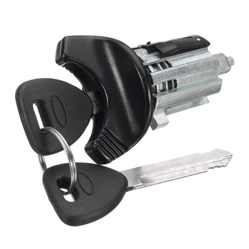 

Ignition Lock Cylinder with Key for Ford Lincoln Mercury Models with Black Bezel