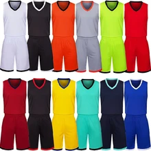 Новые детские баскетбольные майки для взрослых, набор, пустая Мужская баскетбольная майка, Униформа, тренировочные майки, костюмы на заказ