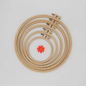 10-24 см Сделай Сам обруч инструмент виде незаполненного круга, задний фон с изображением ремесло вышивки крестом в традиционном китайском стиле шитье ручной инструмент - изображение