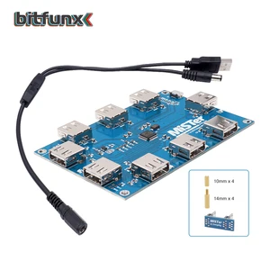 Image 4 - Bitfunx حافظة معدنية لمستر FPGA كور بدلة تحكم ل DE10 Nano لوحة رئيسية I/O لوحة و Mister USB Hub