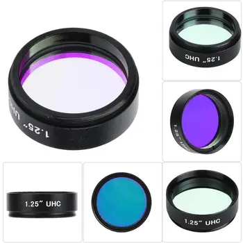 

1.25 telescope filter 31.7mm Filter UHC filter for Astronomical Telescope Monocular EyepieceObservations of Deep Sky Object