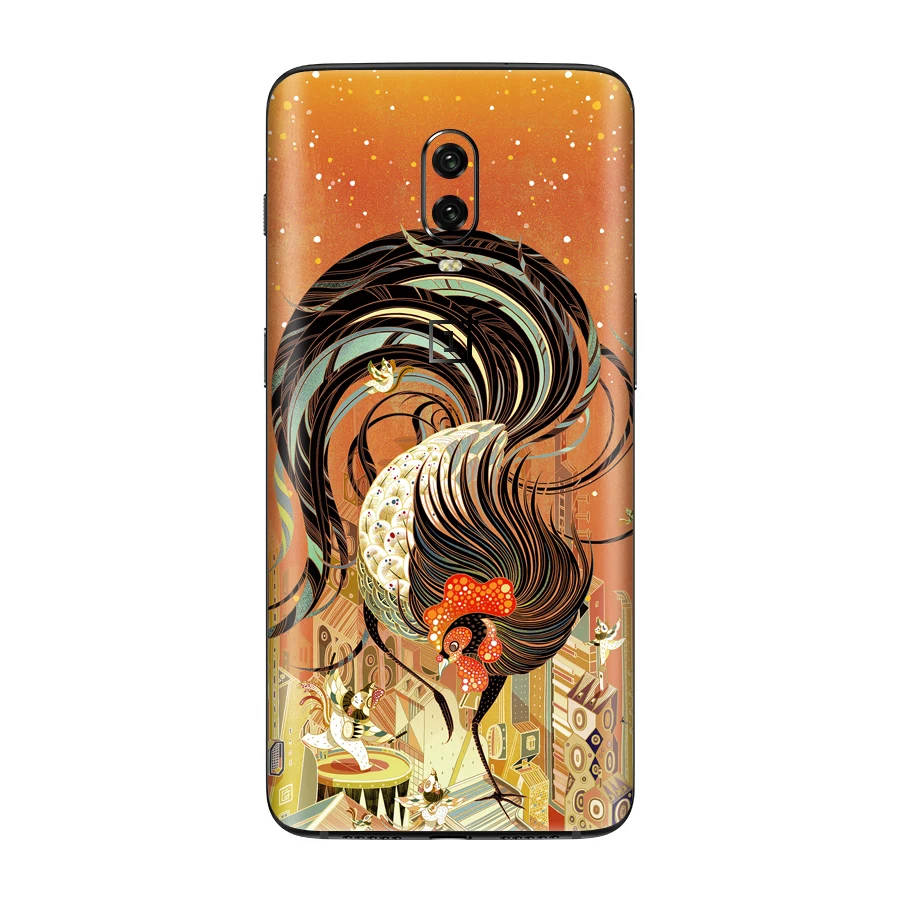 Gooyiyo-для за 1+ 6T телефон Стикеры One Plus 6t DIY Наклейка 3м винил-Цвет картина из кожи - Цвет: 6T014