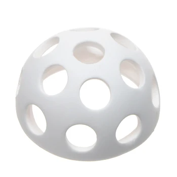 

Saim Fish Tank Ornament Fish Shrimp Breeding Shelter Aquarium Decor White Ceramic Hiding Cave Shelter With Holes Ornament