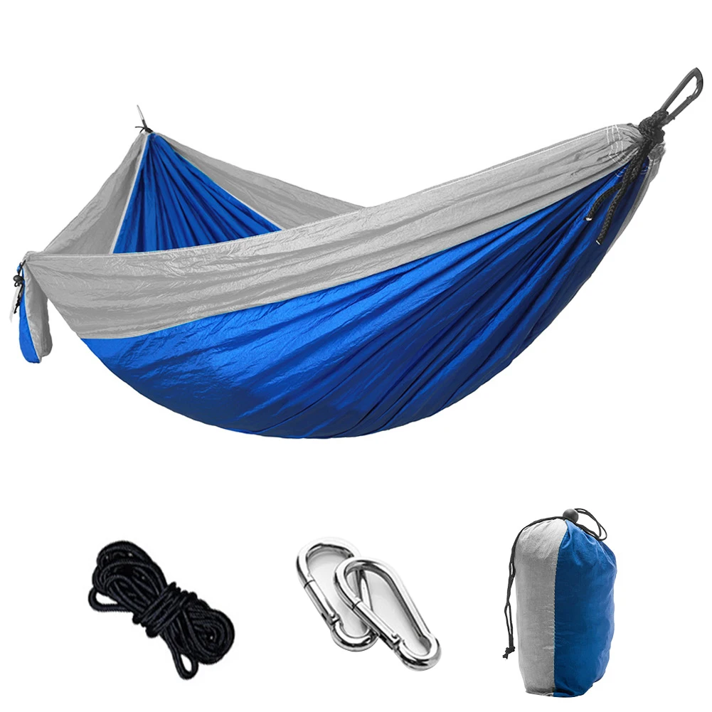 Portable Hanging Hammock Home Bedroom Swing Bed Lazy Chair For Outdoor Swing Travel Camping Canvas Hammock Chairs Dropshipping 