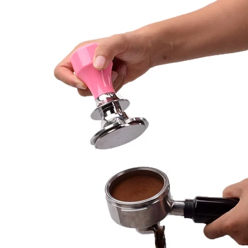

espresso calibrated coffee tamper with steady pressure anti pressure deviation design Adjustable depth design58mm58.5mm