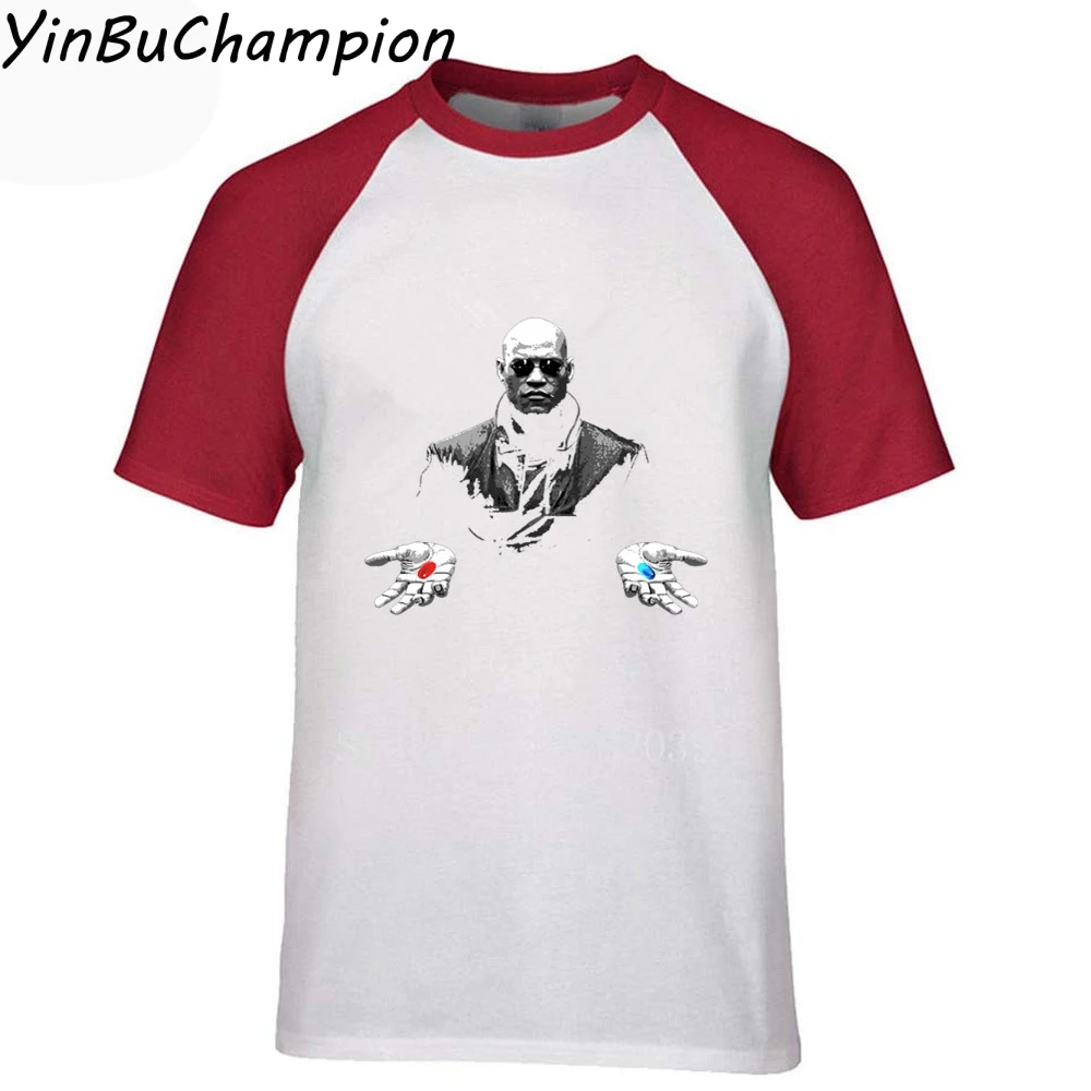 Morpheus Slim Fit t-Shirt Matrix Code Slim Fit Tshirts мужские новые футболки с короткими рукавами уличная Черная Мужская футболка для мальчиков XS-3XL - Цвет: 4