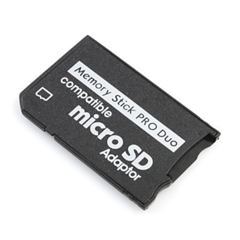 Дешевые картридер 2 микро-sd TF карты памяти MS Pro Duo адаптер psp карты Адаптер для psp 1000 2000 3000