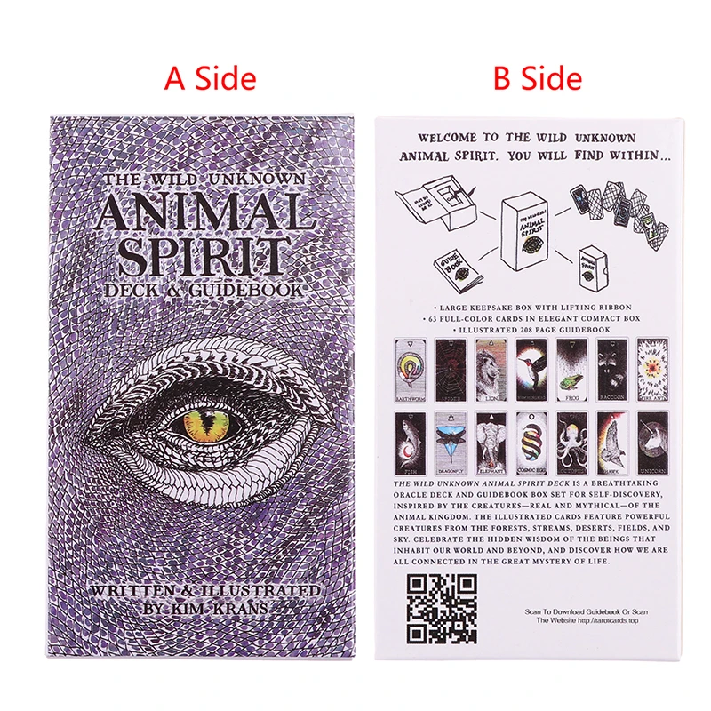The Wild Unknown Animal Spirit Oracle Card Tarot Prophecy Divination Board G ❤A