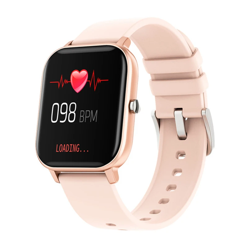 2020 P8 Smartband 1 4 дюйма полный сенсорный фитнес-трекер мужские Смарт-часы кровяное