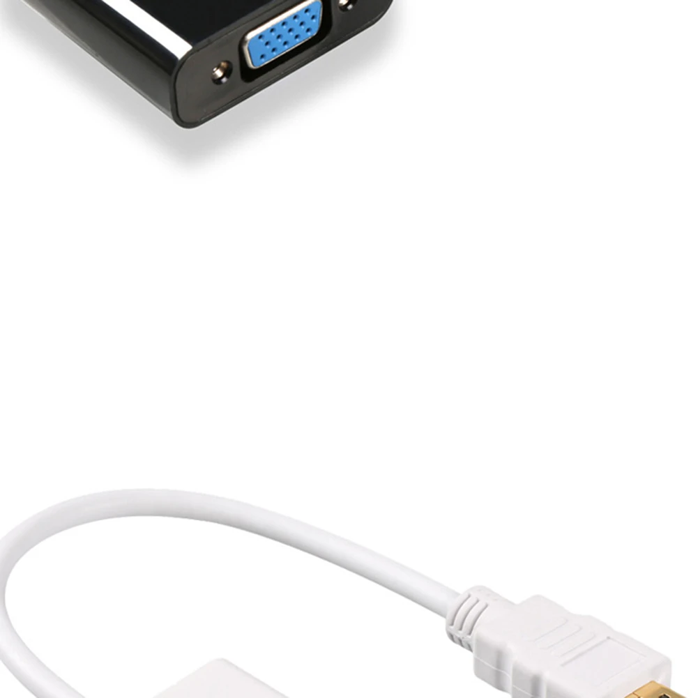 HDMI к VGA видеокабель HD Поддержка HDCP 1,0/1,1/1,2 1080P цифро-аналоговый аудио видео кабель для портативных ПК планшет