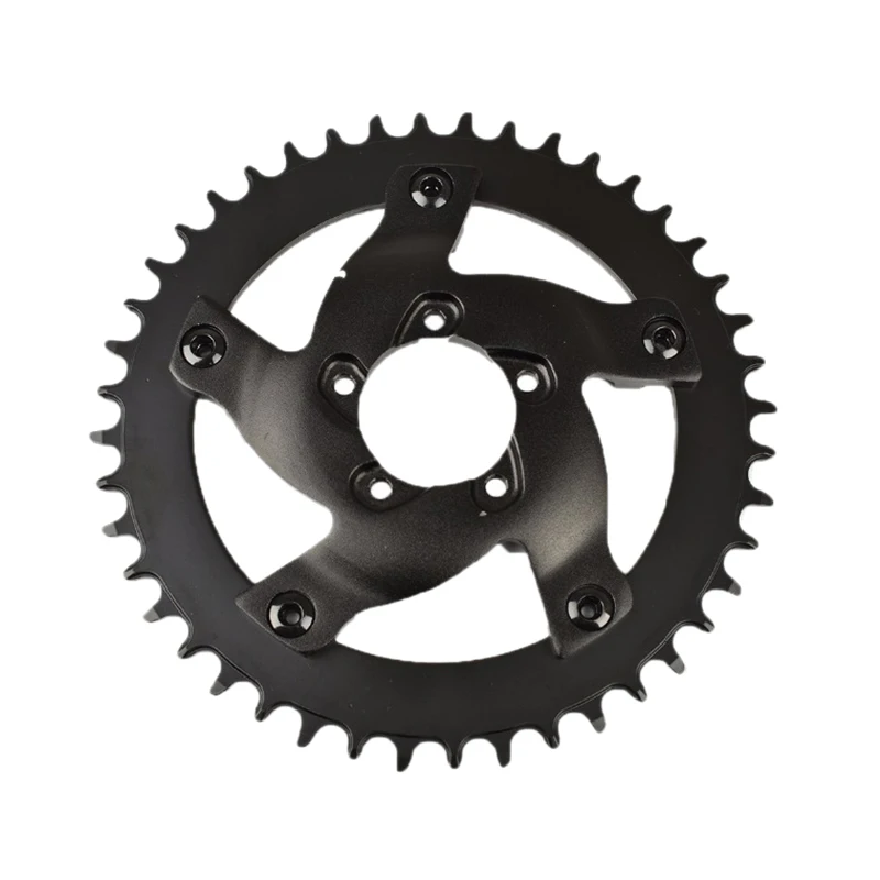 Best Chain Wheel and Replacement Chain Guard Adapter 42T Chainring Teeth for Bafang Bbshd Bbs03 Mid Drive Motor 0