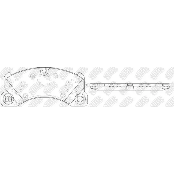 Колодки дисковые пер. VW Touareg 3.2-3.6i/3.0-5.0TDi 05 Porsche | Автомобили и мотоциклы