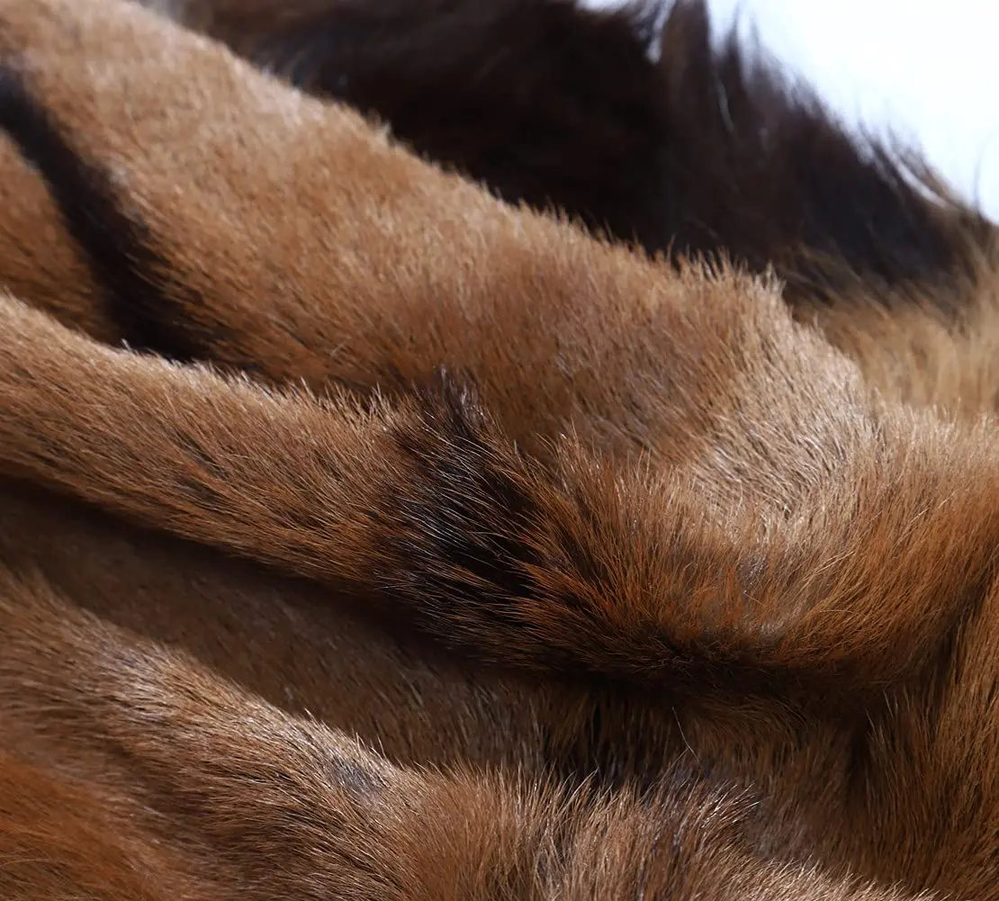 Antelope Fur Goat Hide Sheep Skin Pelt Rug Fur Plush Clothing Liner Bag Accessory fur fabric