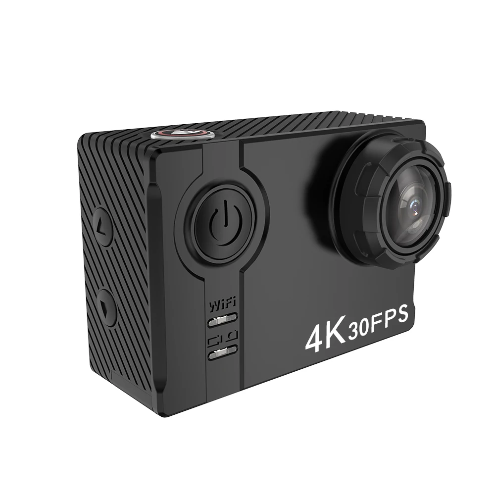 4K Ultra HD WiFi Спортивная Экшн-камера 16MP 166 ° широкоугольный Водонепроницаемый Анти-встряхивание Встроенный перезаряжаемый литиевый аккумулятор