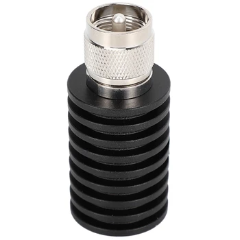 

1 Pcs RF Coaxial 25W U Style UHF PL259 M Male Connector 50 Ohm DC-1GHz Dummy Load Plug