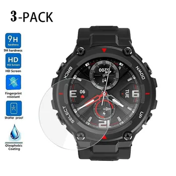

For Huami Amazfit T-rex Tempered Glass Screen Protector Protective Accessories 9h Explosion-proof Anti-sliding Protective Film