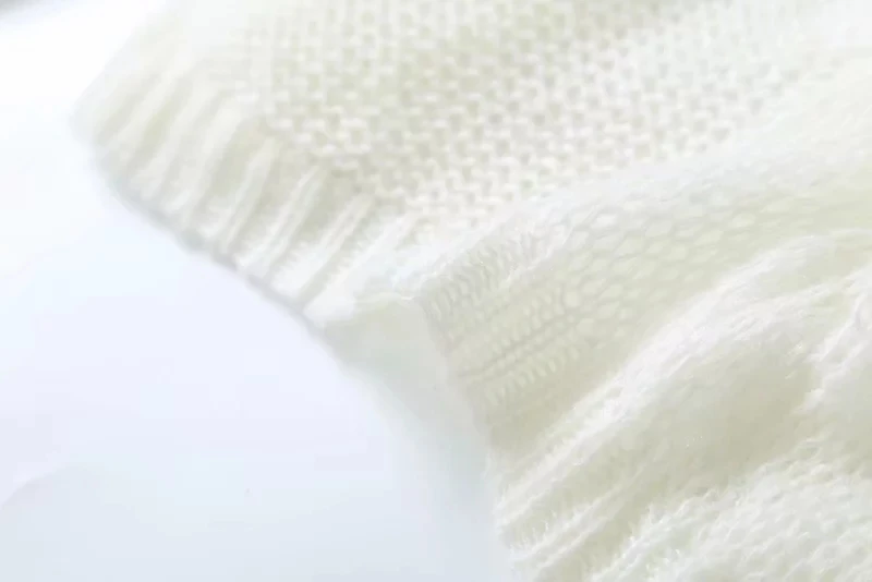 Осень kawaii Белый мохеровый свитер женский пуловер sueter mujer invierno ленивый корейский стиль зимняя одежда женский длинный свитер