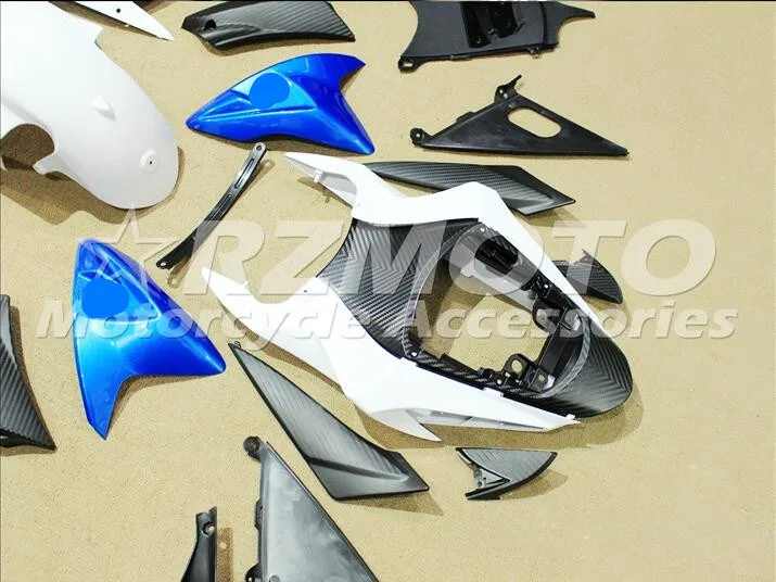 ACE наборы ABS впрыски обтекатели комплект подходит для SUZUKI GSX-R600 GSX-R750 L1 L3 2011 2013 синий A79