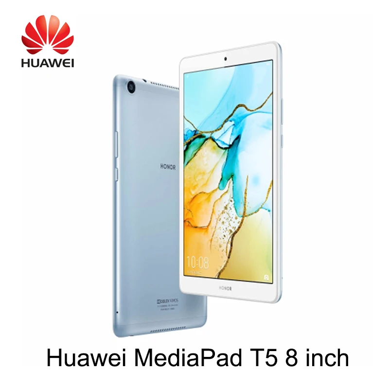 huawei Mediapad T5 8 huawei honor T5 8 дюймов LTE/wifi 3g/4G 32G/64G OTG gps зарядное устройство Восьмиядерный с двумя камерами microSD