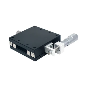 

X-Axis Knob Micrometer Micro-adjusting Frame LGX40-L/R/C LGX60 Precision Steel Bar Ball Guide Type Manual Displacement Platform