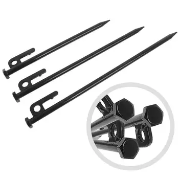 

20/25/30/40cm Outdoor Tent Pegs mountaineering camping high-strength nails tent accessories tent nails camping Steel Nail